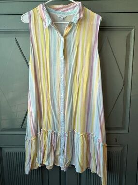Time and Tru Sleeveless collar Summer dress